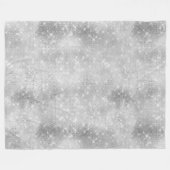 Silver Sparkle Fleecedecke (Vorderseite (Horizontal))