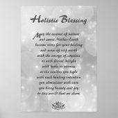 Silver Sparkle Holistic Sessing Poster (Vorne)