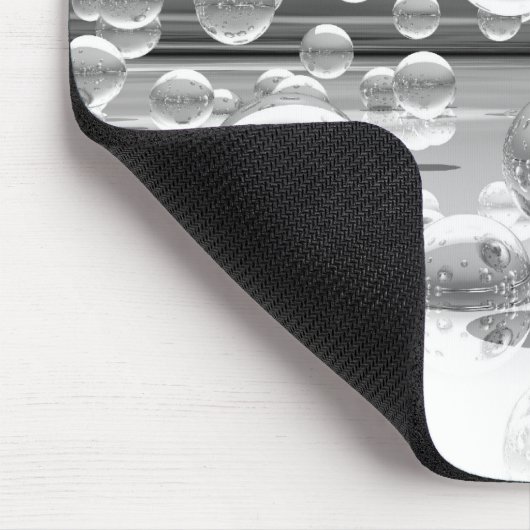 Silver Spheres Mousepad (Ecke)