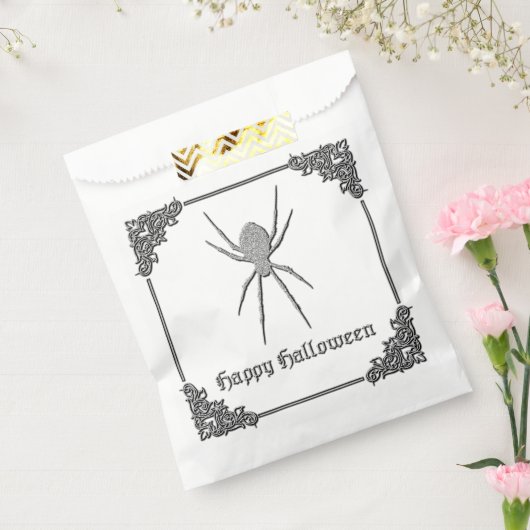 Silver Spider Halloween Geschenktütchen (Versiegelt)