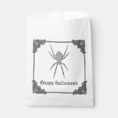 Silver Spider Halloween Geschenktütchen (Vorderseite)