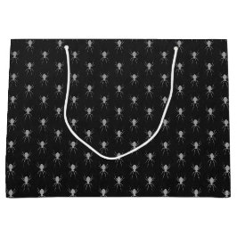 Silver Spider Halloween Große Geschenktüte