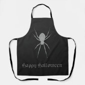 Silver Spider Halloween Schürze (Vorderseite)