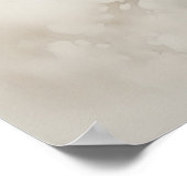 Silver Spirit Animal Hawk Poster (Ecke)