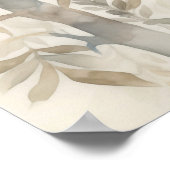 Silver Spirit Animal Stag Poster (Ecke)