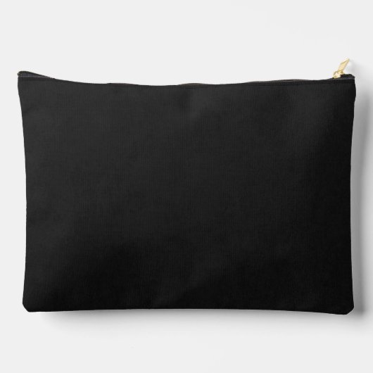 Silver Spooky Tree Halloween Zubehörtasche (Rückseite)