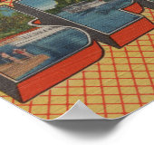 Silver Springs, Florida - Große Buchstabenszenen Poster (Ecke)