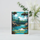 Silver Springs Staat Park Parco Civico-Ciani Postkarte (Stehend Vorderseite)