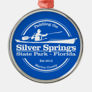 Silver Springs Staat Park (SK) Ornament Aus Metall