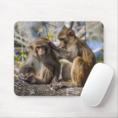 Silver- Springsaffen Mousepad (Mit Mouse)