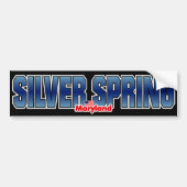 Silver- Springstoßdämpfer Autoaufkleber (Vorne)