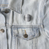 Silver Stainless Steel Metal Button (Beispiel)