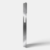 Silver Stainless Steel Metal Case-Mate iPhone Hülle (Rückseite / Rechts)