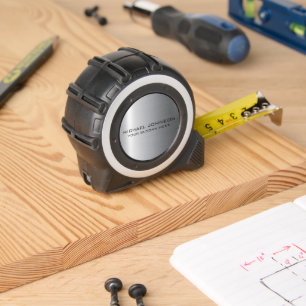 Silver Stainless Steel Metal Maßband