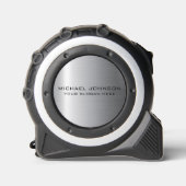 Silver Stainless Steel Metal Maßband (Vorderseite)