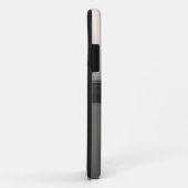 Silver Stainless Steel Metal Modern Case-Mate iPhone Hülle (Hinten/Rechts)