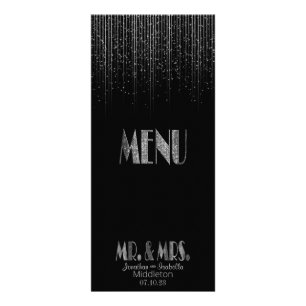 Silver Star Dusche und Schwarz - Menü