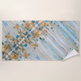 Silver Star Link - Strandtuch - Groß