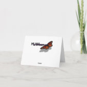 Silver Star Marble Poinsettias Pink Holiday Floral Dankeskarte (Rückseite)