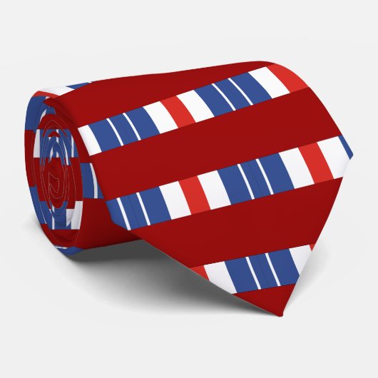 Silver Star Ribbon Krawatte (Gerollt)