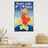 Silver Star Starch Advertising Australien Poster (Küche)