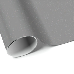 Silver Stardust Confetti Gift Wraps Geschenkpapier