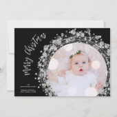 Silver Stars Foto Weihnachten (Vorderseite)