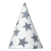 Silver Stars Party Hat Partyhütchen (Rechts)