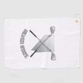 Silver State Nevada Golfhandtuch (Horizontal)