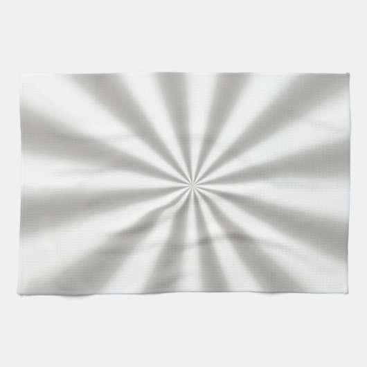 Silver Sternexplosion Küchentuch (Horizontal)