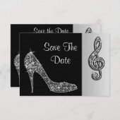 Silver Stiletto & Treble Cleft 25. Save the Date (Vorne/Hinten)