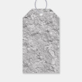 Silver Stone 25. Silver Wedding Jubiläum Geschenkanhänger (Rückseite)