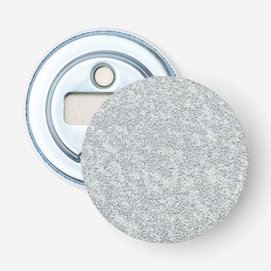 Silver Stone Gary Gold Marmor Lila Glitzer Flaschenöffner (Vorderseite)