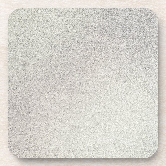 Silver Stone Gary Gold Marmor Lila Glitzer Getränkeuntersetzer (Vorderseite)