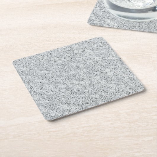 Silver Stone Gary Gold Marmor Lila Glitzer Rechteckiger Pappuntersetzer (angewinkelt)