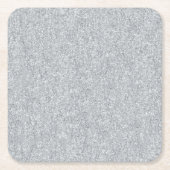 Silver Stone Gary Gold Marmor Lila Glitzer Rechteckiger Pappuntersetzer (Vorderseite)