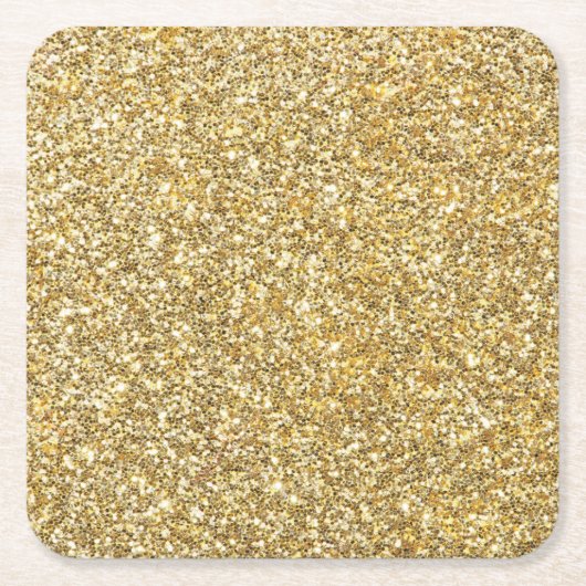 Silver Stone Gary Gold Marmor Lila Glitzer Rechteckiger Pappuntersetzer (Vorderseite)