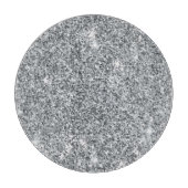 Silver Stone Gary Gold Marmor Lila Glitzer Schneidebrett (Vorderseite)