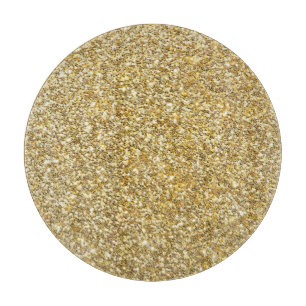 Silver Stone Gary Gold Marmor Lila Glitzer Schneidebrett