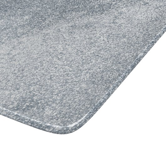 Silver Stone Gary Gold Marmor Lila Glitzer Schneidebrett (Ecke)