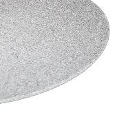 Silver Stone Gary Gold Marmor Lila Glitzer Schneidebrett (Ecke)