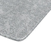 Silver Stone Gary Gold Marmor Lila Glitzer Schneidebrett (Ecke)