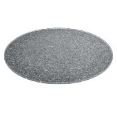 Silver Stone Gary Gold Marmor Lila Glitzer Schneidebrett (Ecke)