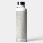 Silver Stone Gary Gold Marmor Lila Glitzer Trinkflasche (Rechts)