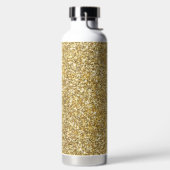 Silver Stone Gary Gold Marmor Lila Glitzer Trinkflasche (links)