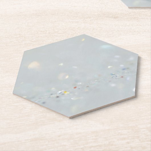 Silver Stone Gary Gold Marmor Lila Glitzer Untersetzer (angewinkelt)