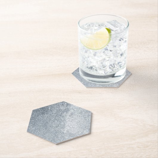 Silver Stone Gary Gold Marmor Lila Glitzer Untersetzer (Vor Ort)