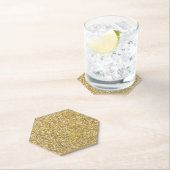 Silver Stone Gary Gold Marmor Lila Glitzer Untersetzer (Vor Ort)