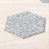 Silver Stone Gary Gold Marmor Lila Glitzer Untersetzer (angewinkelt)