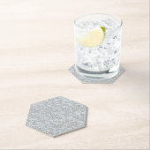 Silver Stone Gary Gold Marmor Lila Glitzer Untersetzer (Vor Ort)